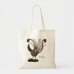 Bolsa Tote Óptica ilustração de desenho animado de lixeira su
