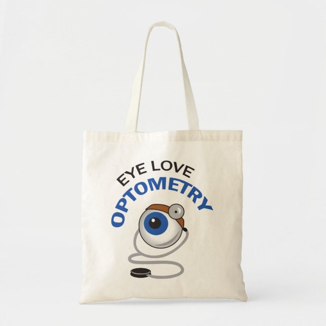 Bolsa Tote Optometria De Amor Ocular (Frente)