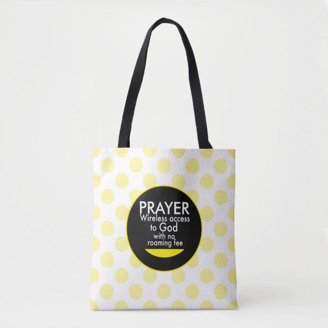 Bolsa Tote Oração - Sem fio (Frente)