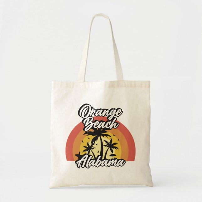 Bolsa Tote Orange Beach, Alabama (Frente)