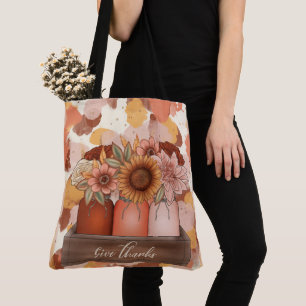 BOLSA TOTE ORANGE DOURADO & BEIGE ESLASHES E DÁ OBRIGADOS DIZ