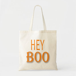 Bolsa Tote Orange Hello Boo Tote Bag