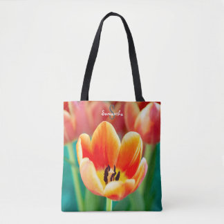 Bolsa Tote Orange Tulip