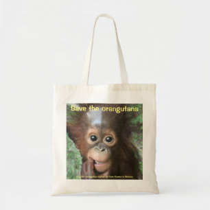 Bolsa Tote Orangutan Save Crystal