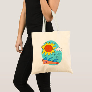 Bolsa Tote orçamento "Dia de Praia"