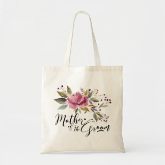 Bolsa Tote Orçamento Floral, Saco de Banheira, Mãe da Noite
