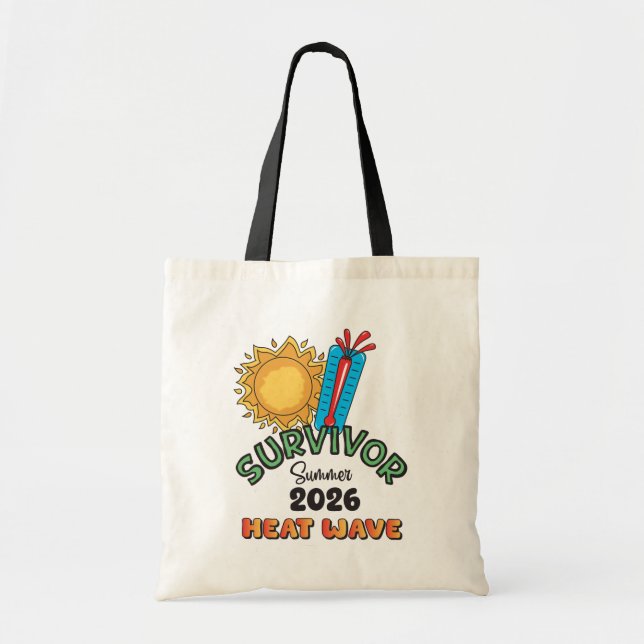 Bolsa Tote Orçamento Onda de Calor Verão 26 (Frente)