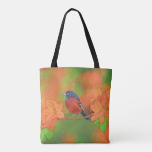 Bolsa Tote Orchard Oriole Songbird Pintura Original
