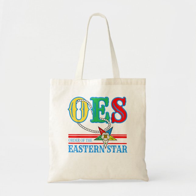 Bolsa Tote Ordem do Colar das Estrelas OES da Mãe das Estrela (Frente)