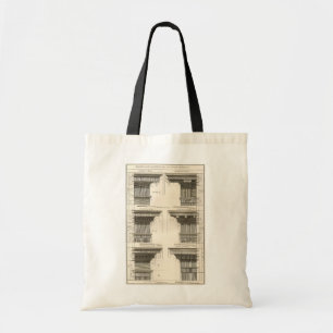 Bolsa Tote Ordens de Arquitetura, Entablamentos Antigos