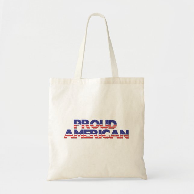 Bolsa Tote Orgulho Americano (Frente)