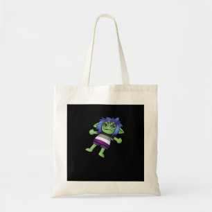 Bolsa Tote Orgulho Assexual Goblincore Goblin Clássico