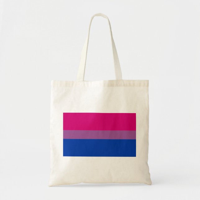 Bolsa Tote Orgulho Bissexual (Frente)