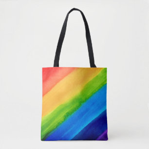 Bolsa Tote Orgulho Colorido Arco-Íris