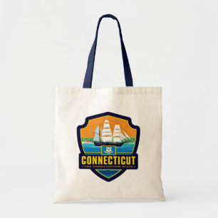 Bolsa Tote Orgulho   Connecticut do estado
