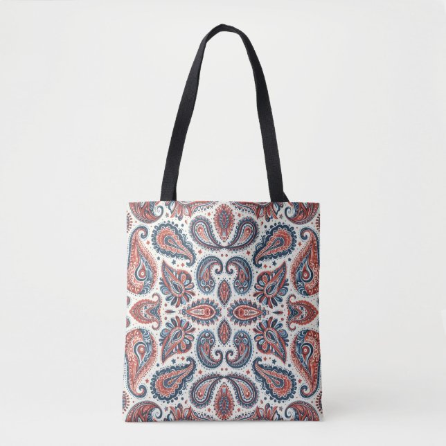 Bolsa Tote Orgulho de Paisley (Frente)
