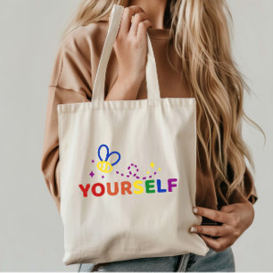 Bolsa Tote Orgulho de Ser Você – Arco-íris LGBTQ+ com Arte de