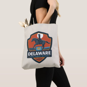 Bolsa Tote Orgulho   Delaware do estado