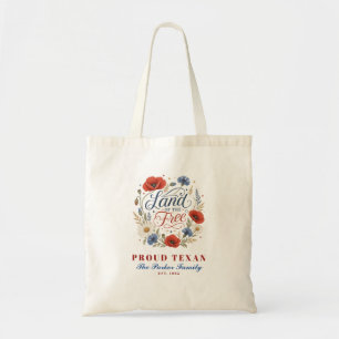Bolsa Tote Orgulho do Estado Personalizado Sobrenome Família