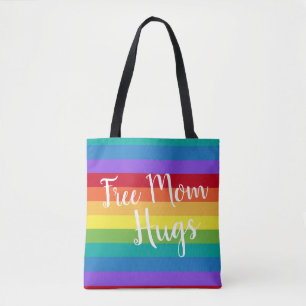 Bolsa Tote Orgulho do gay ou da lésbica do arco-íris de LGBTQ