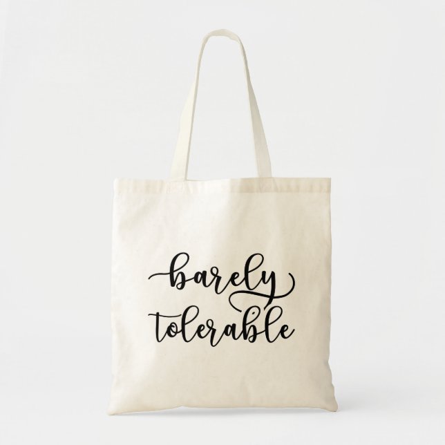Bolsa Tote Orgulho E Preconceito - Mal Tolerável I (Frente)