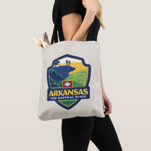 Bolsa Tote Orgulho Estatal   Arkansas