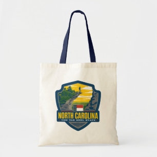 Bolsa Tote Orgulho Estatal Carolina do Norte