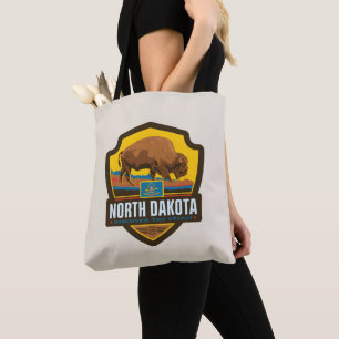Bolsa Tote Orgulho Estatal Dakota do Norte