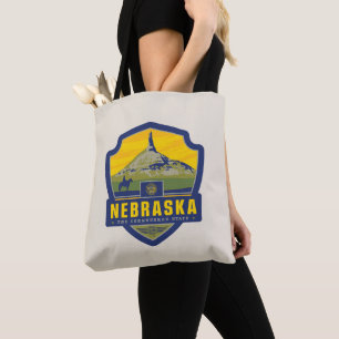 Bolsa Tote Orgulho Estatal Nebraska