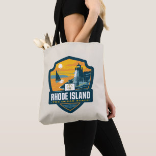 Bolsa Tote Orgulho Estatal Rhode Island