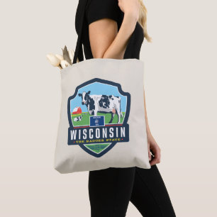 Bolsa Tote Orgulho Estatal Wisconsin 2