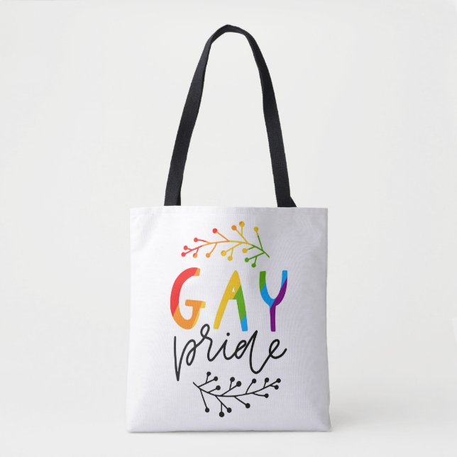 Bolsa Tote Orgulho gay (Frente)