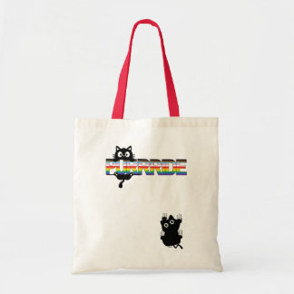Bolsa Tote Orgulho LGBTQ+ com gatos