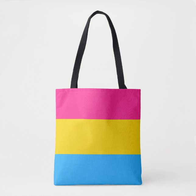 Bolsa Tote Orgulho Pansexual (Frente)