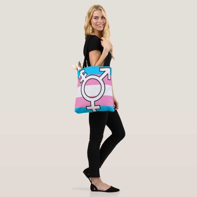 BOLSA TOTE ORGULHO TRANS LGBTQ (No(a) Modelo)