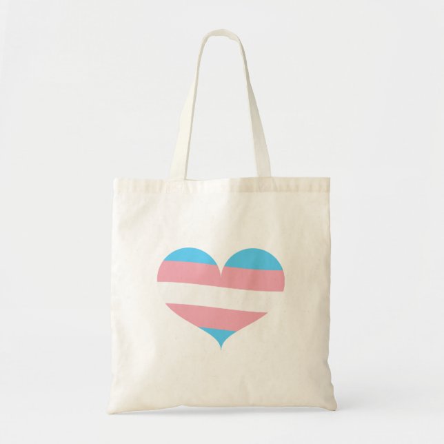 Bolsa Tote Orgulho Transgênero (Frente)