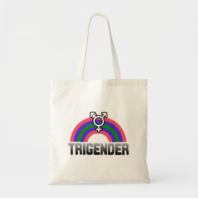 Bolsa Tote Orgulho Trigênero (Frente)