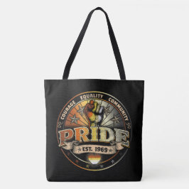 Bolsa Tote Orgulho Urso est. 1969