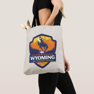 Bolsa Tote Orgulho Wyoming do estado