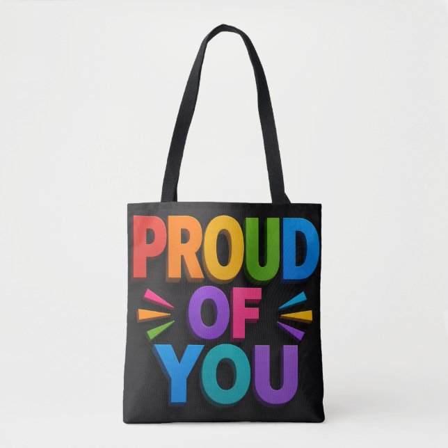 Bolsa Tote Orgulhoso de você (Frente)