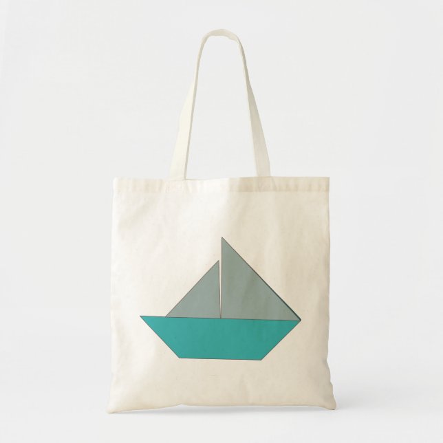 Bolsa Tote Origami Boat (Frente)