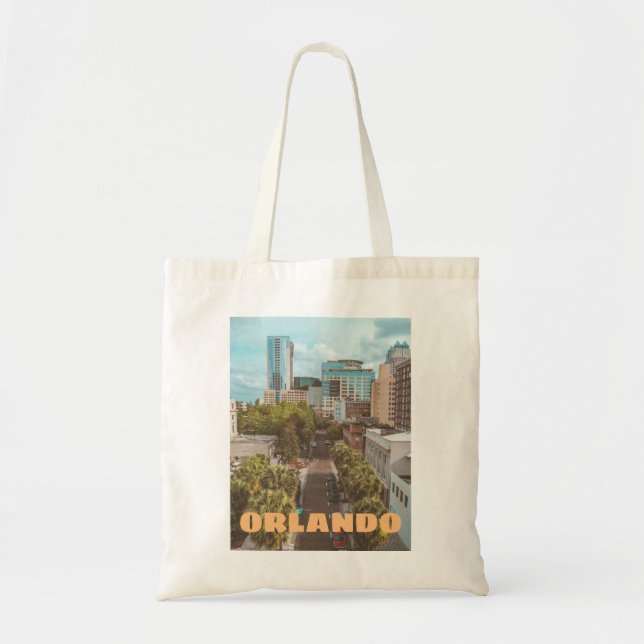 Bolsa Tote Orlando, centro de promocional da Flórida (Frente)