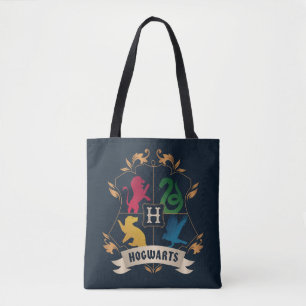 Bolsa Tote Ornamentado HOGWARTS™ House Crest