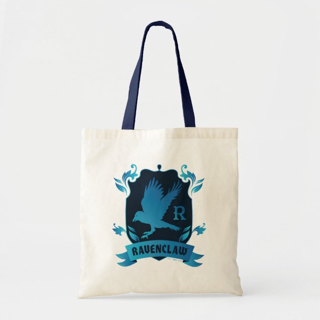 Bolsa Tote Ornamentado RAVENCLAW™ House Crest (Frente)