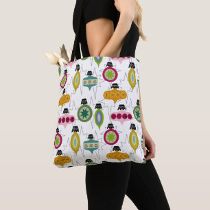Bolsa Tote Ornamentos atômicos