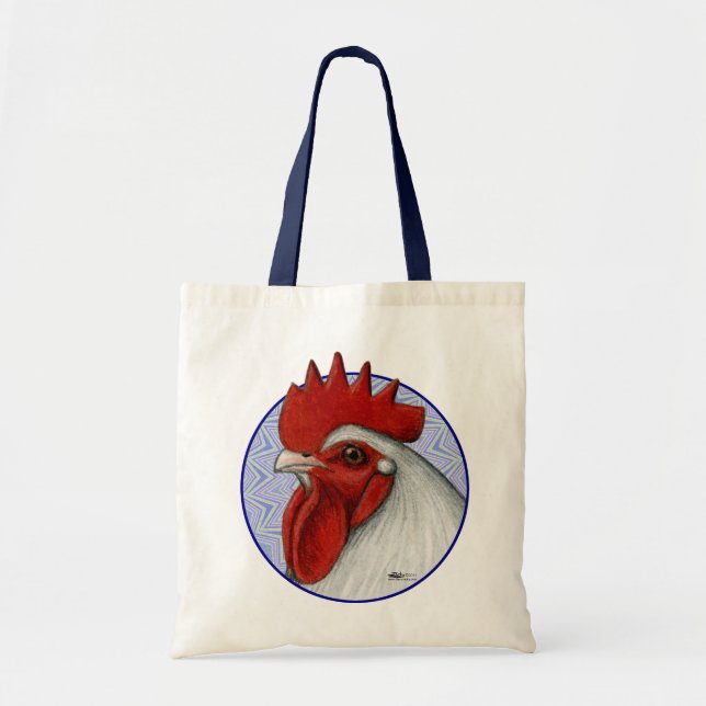 Bolsa Tote Orpington Head Circle (Frente)