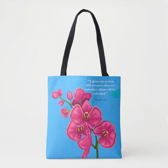 Bolsa Tote Orquídea (Frente)