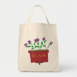 Bolsa Tote Orquídea