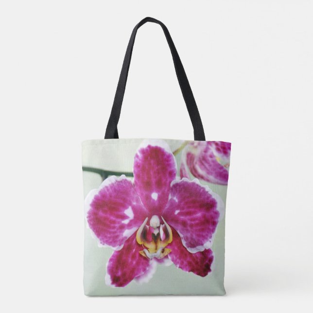 Bolsa Tote Orquídea cor-de-rosa (Verso)