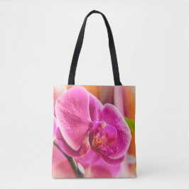 Bolsa Tote Orquídea difusa